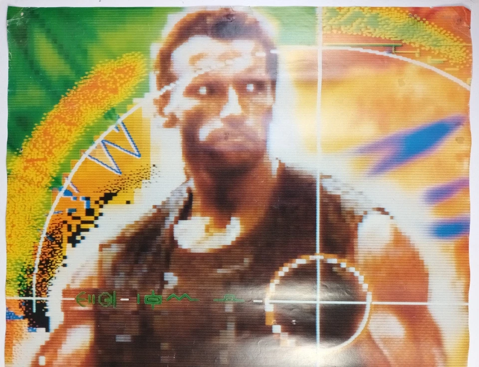 PREDATOR ORIGINAL ONE SHEET FILM POSTER 100CM X 68CM RARE SCANDECOR VARIANT 1987 - Bild 4 von 4