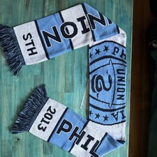 Philadelphia Union scarf - MLS 2013 Ruffneck Season Ticket Holder NWOT