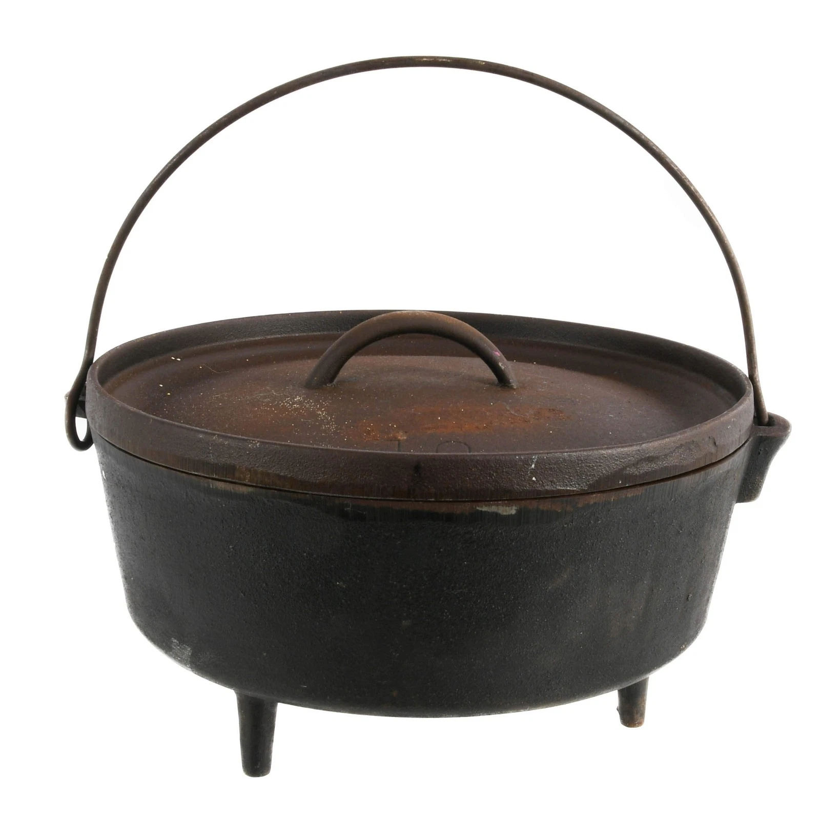 Cast Iron Dutch Oven Camp Stove with Lid