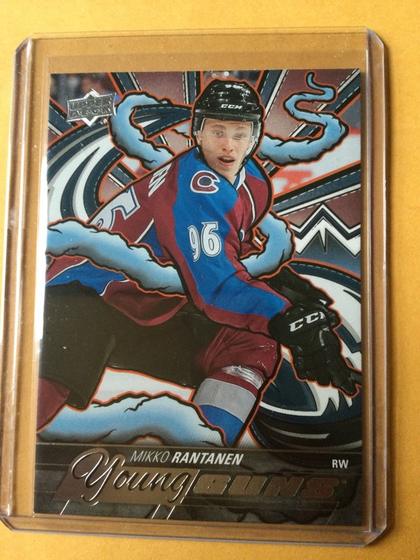 2024-25 Upper Deck Series 2 Mikko Rantanen Young Guns Renewed Colorado Avalanche