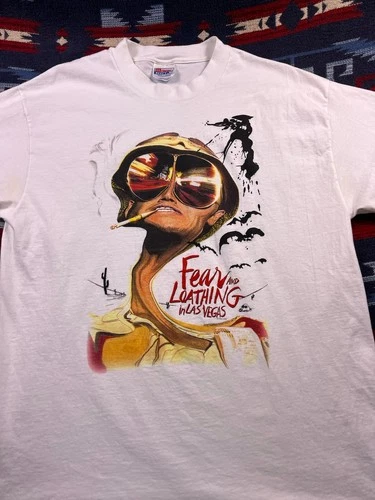 Fear and Loathing in Las Vegas Movie T-Shirt Si 1990s vintage concert t-shirt, vintage, single stitch, B+ condition