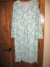 Croft  Barrow L/S Cotton Blend Long Nightgown  Plus Size 3X