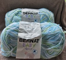 Bernat Baby Sport Acrylic Yarn 8.5 Oz Funny Prints 1 NEW SKEIN Plus A Half