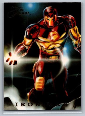 1994 Flair - Power Blast Iron Man #3 - NM-MT *TEXCARDS*