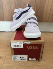 New Adorable Vans Brooklyn Ls V Toddler Girls Shoes Size 7 T Purple