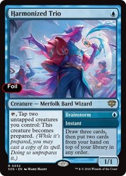Harmonized Trio (Foil) - Secrets of Strixhaven - MTG Rare