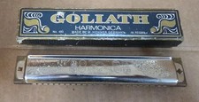 M. Hohner Goliath 453 Harmonica 48 Reeds w/ Original Box Germany
