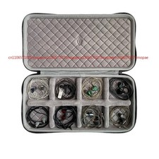 Portable Hard Storage Carry Case Cover Box For 8 PCS Headset Headphone Earphone