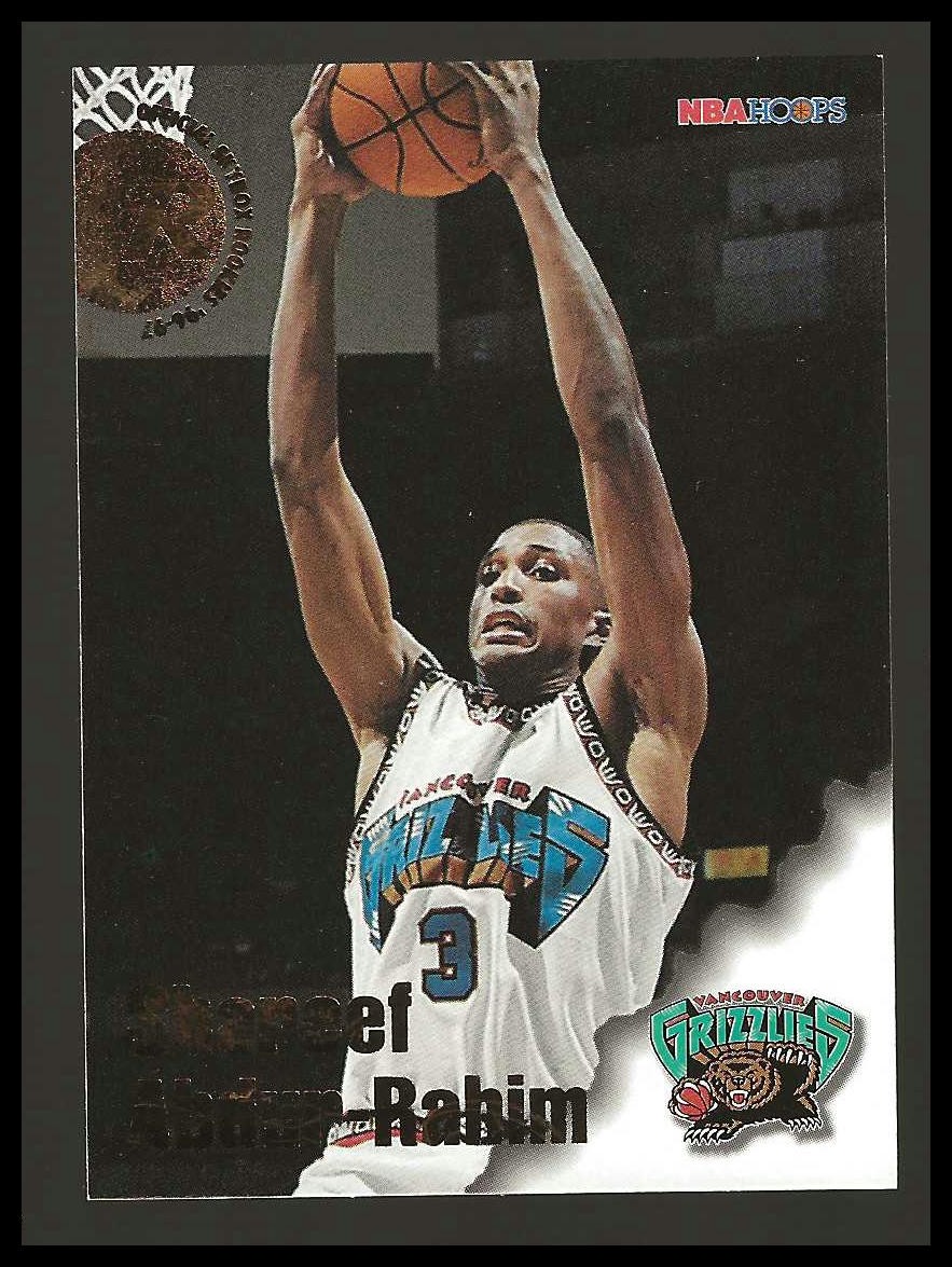 1996-97 Hoops #278 Shareef Abdur-Rahim