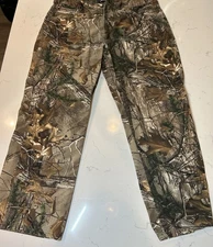 Realtree Camo Pants 38/30 Real Tree Men’s Edge Hunting Zip Camouflage Pre Owned
