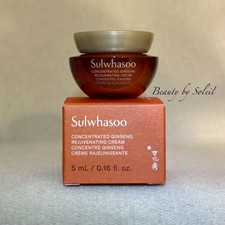 Sulwhasoo Concentrated Ginseng Rejuvenating Cream MINI .16oz, 5ml New in Box