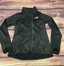 The North Face Women s Athletic Track Jacket, Full Zip Up, Pockets, Black - M