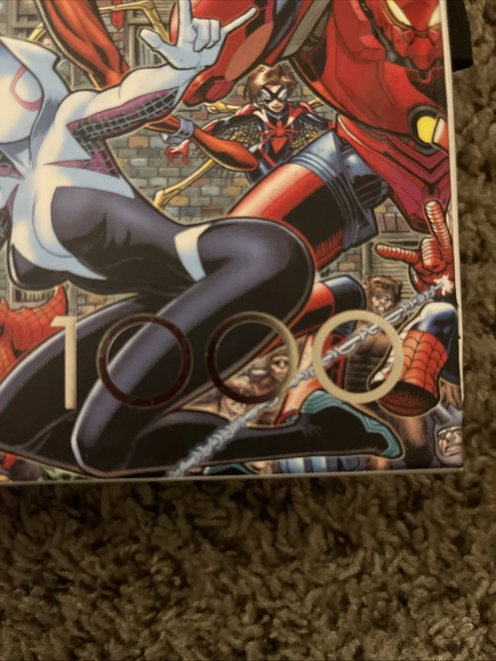 Marvel Comics Spiderman 1000 Piece Puzzle Silver Select Edition Buffalo Jigsaw - Image 3 of 4