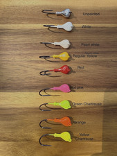 Sparkie/Boxing glove style jig - Black Nickel Hooks -25 PACK - Image 3