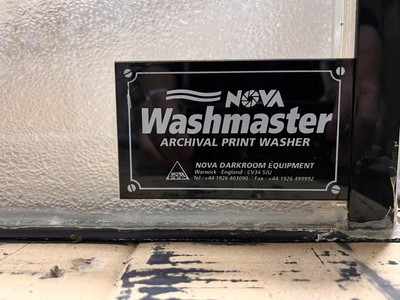 Nova System Darkroom Washmaster Archiv Waschmaschine 40x50 cm Camera Oscura BW defekt