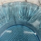 Vintage Blue Tulip 10.5” Glass Plate - Dell — photo 2