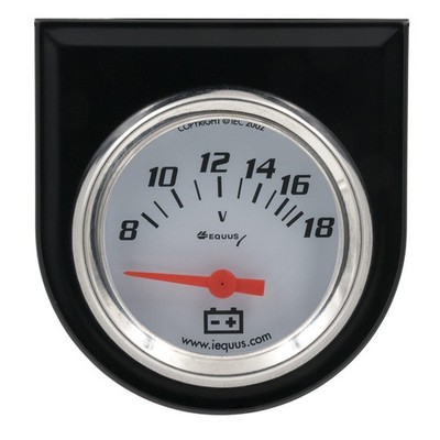 Equus 2 in. White Voltmeter Kit