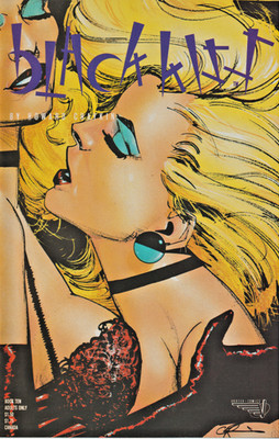 BLACK KISS #10  (18+)  UNDERGROUND   VORTEX COMICS  1989  NICE!!!