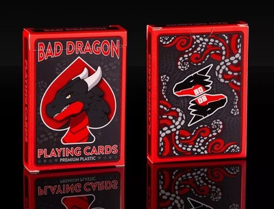Premium Bad Dragon PVC Spielkarten Deck - Langlebig & Hochwertig  
