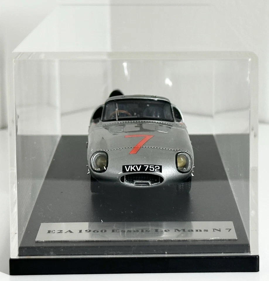 A&E Model 1:43 - 1960 Jaguar E-Type E2A Essais Le Mans #7 - RARE VHTF - Image 3 of 4