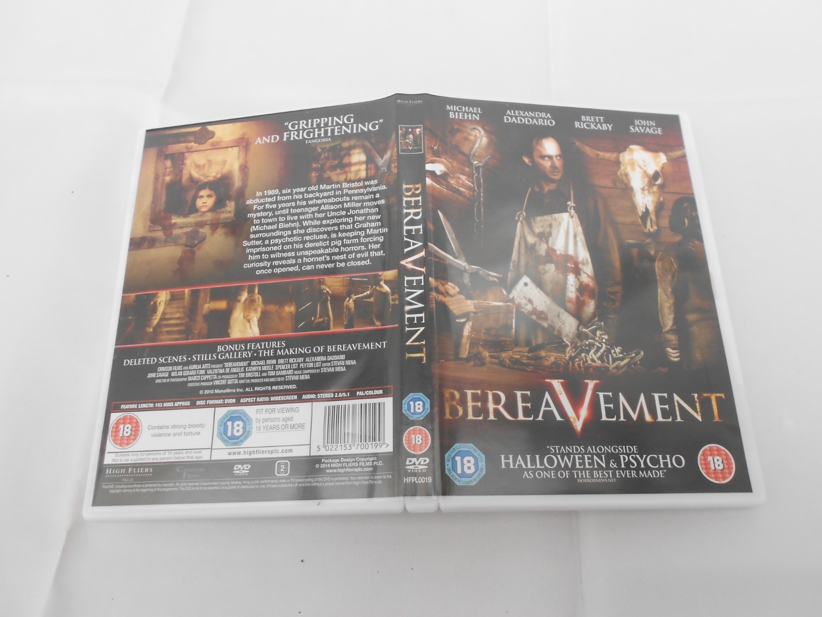 Bereavement (18) region 2  (DVD, 2012) in good condition