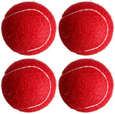 4 Pack Tennis Balls - Long Lasting Practice Balls for Tennis Beginners, Tennis T