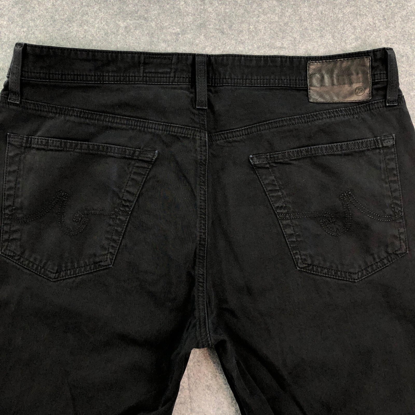 AG The Graduate Tailored Leg Mens 36x34 (Fits 36x32) Black Pants thumbnail 7