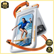 Handyhülle Wasserdicht 5D-Doppelfach 7,9 Zoll Weiß Schutzhülle für Smartphone