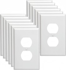 Outlet Covers Wall Plates Outlet Covers 12-Pack 1-Gang Standard Size Wall
