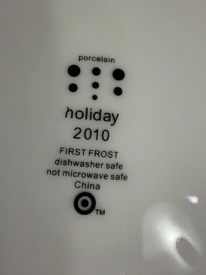 Target Gilded Noel Rimmed Bowls Soup Cereal Silver Snowflake 2011 Set of 4 - Image 4 of 4