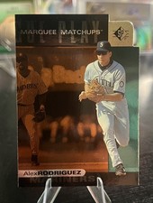 Alex Rodriguez #MM8 (1997 Upper Deck SP) Marquee Matchups, Seattle Mariners