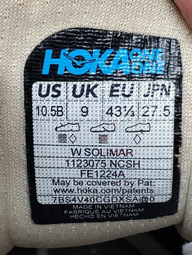 Zapatillas deportivas cómodas Hoka One One Solimar para mujer 10,5 - Imagen 13 de 14