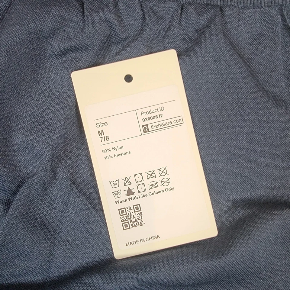 Leggings de yoga Halara sin costuras azul marino cintura alta control abdomen levantamiento de glúteos M 7/8 Foto 4 de 4