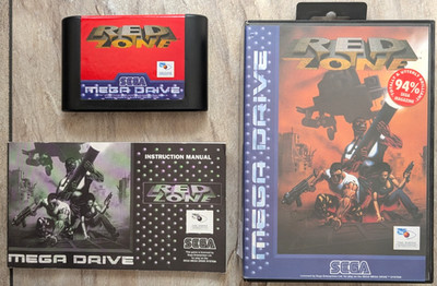 SAMMLERZUSTAND - RED ZONE - Sega Mega Drive Spiel - MEGADRIVE