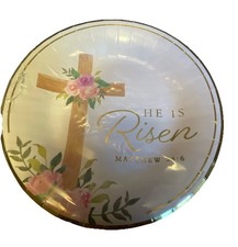 He Is Risen 20 Count Plates 7.9in