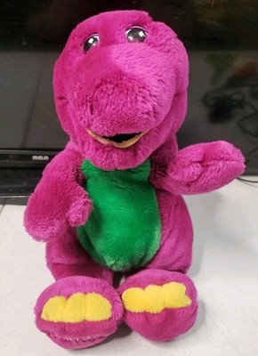 Vintage 1993 Barney 11'' Purple Dinosaur Plush - Lyons Group 