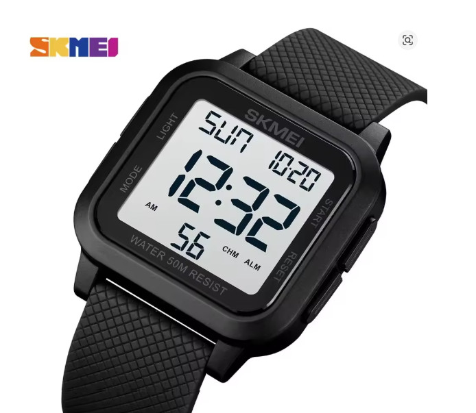 SKMEI Mens Digital Hand Watches 5 ATM Waterproof Sports Wrist Watch