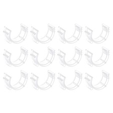 50pcs Sewing Bobbin Holder Bobbin Clips Plastic Bobbin Clamps, White