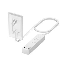 Outlet Extender with 3 Receptacles, 21W USB-A  2 USB-, Ultra-Thin Wall Plate...