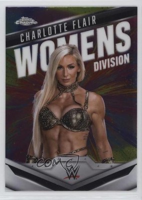 2025 Topps Chrome WWE Women's Division Charlotte Flair #WD-CHA 1e1b