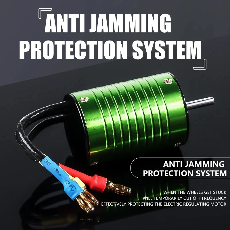 1:14 RC Monster Truck 70KMH bürstenlose Hochgeschwindigkeit Drift Monster Truck - Bild 3 von 4