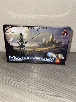 MULTIUNIVERSUM Sci-Fi Card/Board Game 1-5 Players Last Level Board & Dice