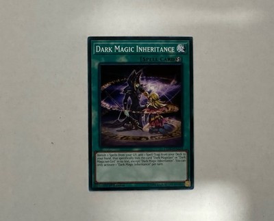 1X Yugioh Dark Magic Inheritance LEDD-ENA18 Common 1st Ed NM