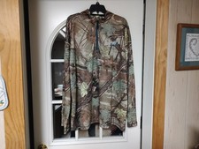 Majestic Therma Base Philadelphia Eagles Camo 1/4 Zip Shirt Men's 2XL