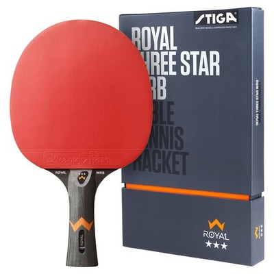 STIGA Royal WRB 3-Star Tischtennisschläger - ITTF Approved, Offensivschläger mit WRB