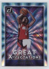 2021-22 Panini Donruss Great X-Pectations Holo Teal Laser Jalen Green #11 10k8