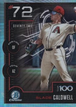 2025 Bowman #BTP-72 Slade Caldwell Bowman Scouts Top 100 Arizona Diamondbacks - Bild 1 von 2