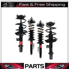 Fits 2016-2017 Honda Accord Monroe Front & Rear Quick Struts