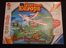 Tiptoi Quer Durch Europa Familien Spiel Krimispiel, 2 Spielfiguren fehlen