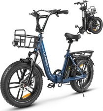 SAMEBIKE C05 Pro 20in Electric Bike 36V 13Ah Motor Foldable Fat Tyre E Bike